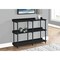 Monarch Specialties Accent Table, Console, Entryway, Narrow, Sofa, Living Room, Bedroom, Metal, Laminate, Black I 2219 - alternate 2